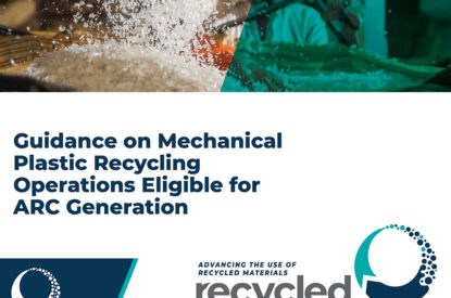 Guidance on Mechanical Plastic Recycling Operations Eligible for ARC Generation